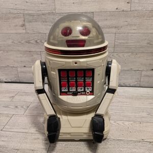 Tomy Retro Robot Action Figure - Cream and Red